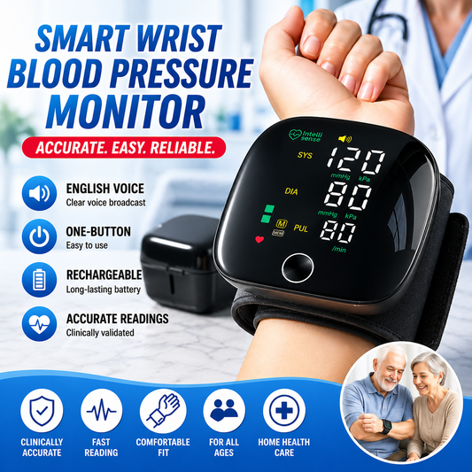 FastCare® – Smart Wrist Blood Pressure Monitor